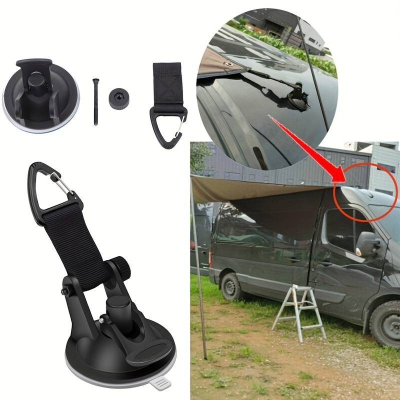 4Pcs Motorhomes Car Suction Cu - огляд і ціна Outdoor Camping Awning