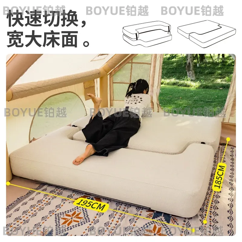 Outdoor Brushed Inflatable Sof - огляд і ціна Outdoor Camping Couch