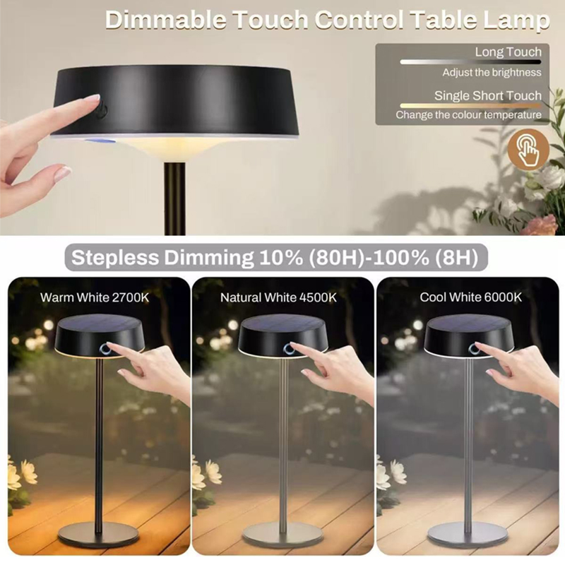 Solar Table Lamp Dimmable LED  - огляд і ціна Camping Solar Lantern