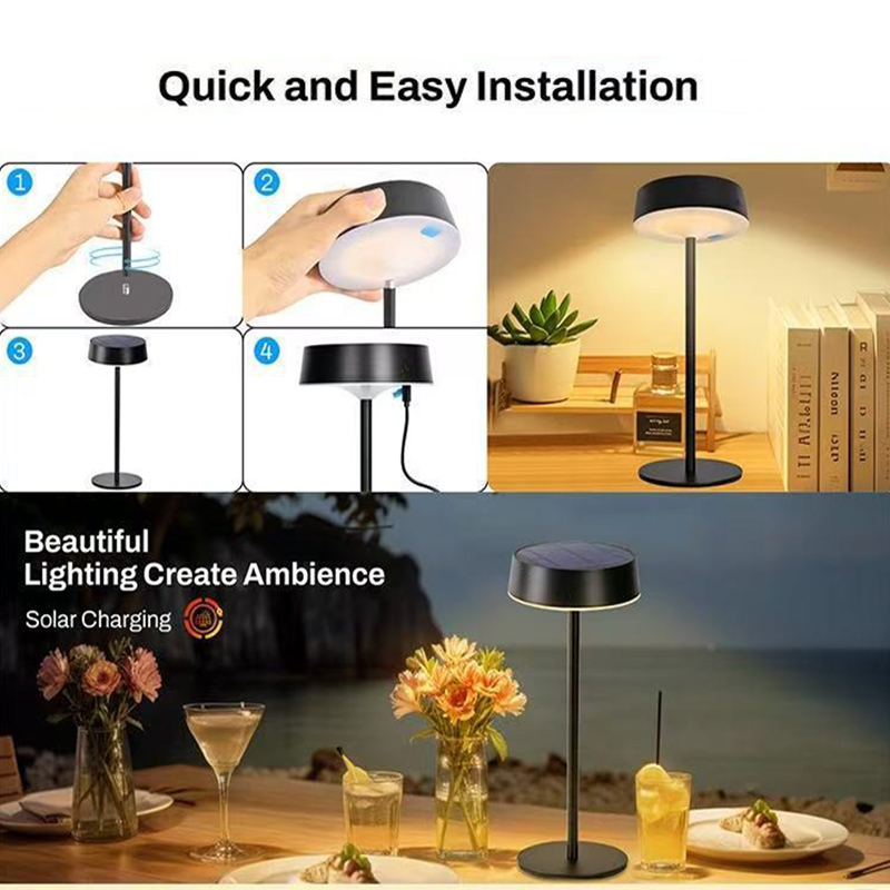 Solar Table Lamp Dimmable LED  - огляд і ціна Camping Solar Lantern